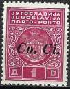 miniature Yougoslavie - Occupation italienne de Lubiana - 1941 - Y & T n° 2 Timbres-taxe - MNH