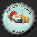 miniature Capsule Bière - Brasserie Chouffe - bière blonde légère Belge