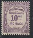 MONACO Taxe - Y&T N° 14