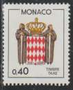 MONACO Taxe - Y&T N° 80
