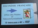 miniature Polynésie y & t c427 carnet  ** 1993