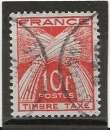 miniature FRANCE       TAXE  ANNEE 1946-55 YT N°86 OBLI