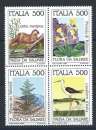 miniature Italie N°1658/61** (MNH) 1985 - Faune et Flore