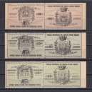 FRANCE  MAURY   Colis postaux n° 6/8    neuf **    1891