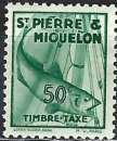 Saint-Pierre-et-Miquelon - 1938 - Y & T n° 37 Timbres-taxe - MNH