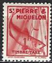Saint-Pierre-et-Miquelon - 1938 - Y & T n° 39 Timbres-taxe - MNH