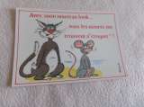 ILLUSTRATION HUMORISTIQUE D'ALEXANDRE...SOURIS ET MINET ...
