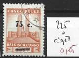 CONGO BELGE 225 oblitéré côte 0.50 €