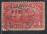 ETATS UNIS Colis postaux - Y&T N° 4