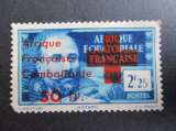 AEF y & t 165 * manque coin bas gauche 1943