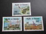 Wallis & Futuna y & t poste aérienne 89 au 91 ** 1979