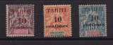 TAHITI    Y/T   n° 33-32-33A   neuf *    1903