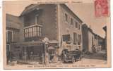 cpsm 05Saint-Julien-en-Beauchêne  Hôtel Bermond-Gauthier ( automobile ,pompe à essence )