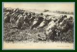 miniature CPA Guerre de 1914 Infanterie Française non écrite TB