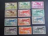 AEF y & t poste aerienne 30 au 41 * 1943