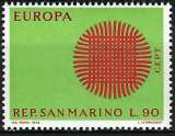 Saint-Marin - 1970 - Y & T n° 762 - Europa - MNH