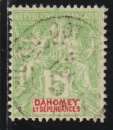 DAHOMEY 1901 - Y&T  N° 9