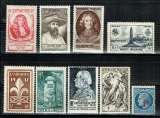FRANCE 1947 - YT 779 784 785 786 787 788 789 790 791 ** MNH