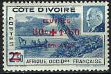 Côte d'Ivoire - 1944 - Y & T n° 175 - MH