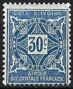 Côte d'Ivoire - 1915 - Y & T n° 13 Timbres-taxe - MH
