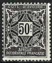Côte d'Ivoire - 1915 - Y & T n° 14 Timbres-taxe - MH (gomme altérée)