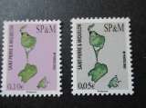 Saint Pierre & Miquelon y & t 1281 & 1284  ** 2022