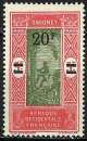 Dahomey - 1926-27 - Y & T n° 84 - MH (gomme légèrement altérée)