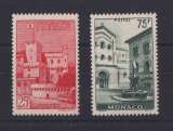 MONACO    Y/T   n° 397/398   neuf **    1954