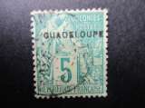 Guadeloupe y & t 17 obl 1891