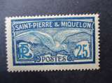 Saint pierre & Miquelon y & t 84 * 1909
