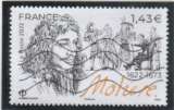 miniature FRANCE 2022 MOLIERE OBLITERE YT 5546