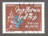 miniature FRANCE 2024 JEUX FLORAUX DE TOULOUSE OBLITERE
