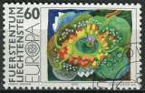 LIECHTENSTEIN 1975 OBLITERE N° 567 europa