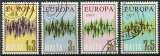 MALTE 1972 OBLITERE N° 452 à 455 europa