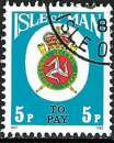 Île de Man - 1982 - Y & T n° 27 Timbres-taxe - O.