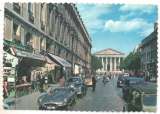 cpsm  75 Paris La Rue Royale , au loin église de la Madeleine ( automobiles )