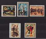 POLYNESIE  YT  PA n° 65/69   neuf **    1972