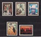 POLYNESIE  YT  PA n° 84/88   neuf **    1974