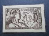 Nouvelle calédonie y & t timbre issu du bloc n°1 ** 1937
