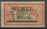 MEMEL  neuf *  N° 31   trace de charnière