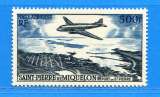 Réf-108 - SAINT PIERRE et MIQUELON PA N° 23 * * Dos Visible MNH * * - AVIATION