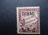 tchad y & t taxe 7 * 1928