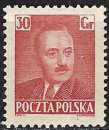 Pologne - 1950 - Y & T n° 579 - MH