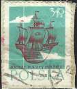Pologne - 1958 - Y & T n° 922A - O. (sur fragment)