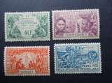Dahomey y & t 99 au 102 * 1931