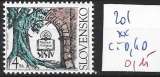 SLOVAQUIE 201 ** côte 0.40 €