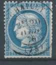 Lot n°85073 n°60, indice 6, Oblitéré cachet à date CHAILLY(73).