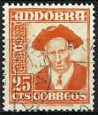 Andorre Espagnol - 1948-53 - Y & T n° 43B - O.