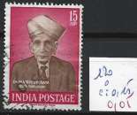 INDE 120 oblitéré côte 0.15 € 