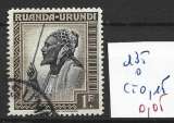 RUANDA URUNDI 135 oblitéré côte 0.15 € 